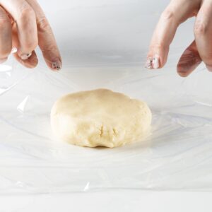 wrapping marzipan