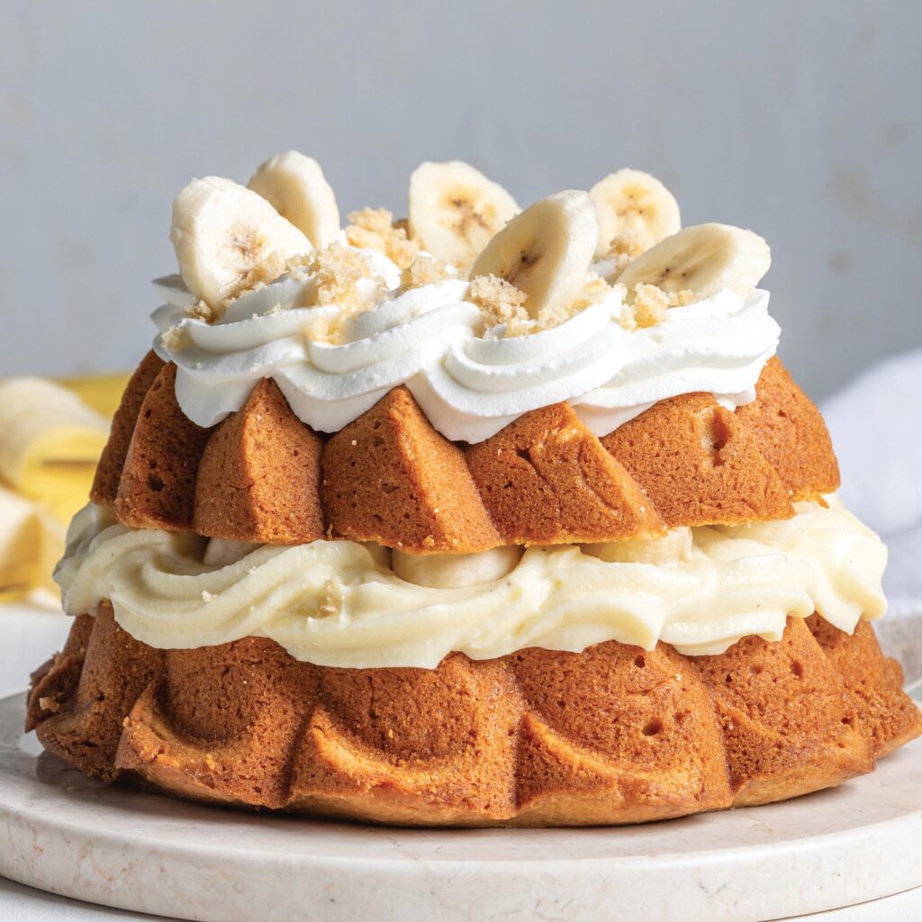 Banana Pudding Bundt Cake