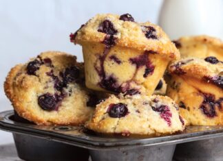 Bakery-Style Blueberry Muffins Bakery-Style Blueberry Muffins