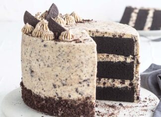 Cookies and Cream Brownie Layer Cake Cookies and Cream Brownie Layer Cake
