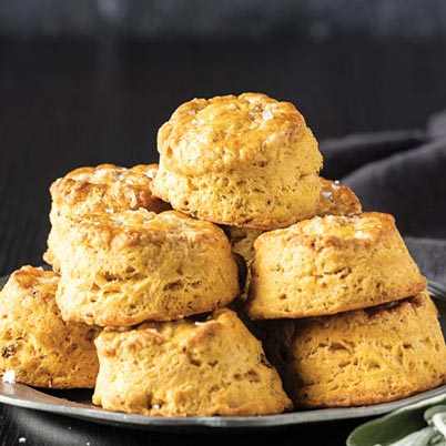 Baking School On-Demand: Thanksgiving Baking: Browned Butter Sweet Potato Biscuits and Texas Roadhouse Rolls