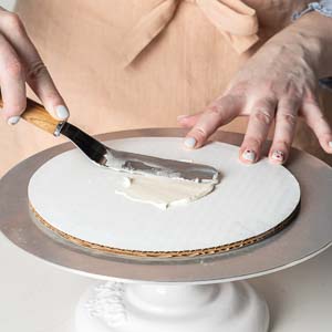 ICING ON CAKE BOARD