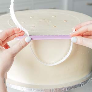 measuring with arc ruler