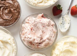 Roasted Strawberry Italian Buttercream Roasted Strawberry Italian Buttercream