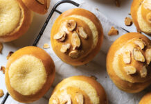 SWEET FRANGIPANE ALMOND BUNS