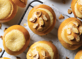 Sweet Frangipane Almond Buns SWEET FRANGIPANE ALMOND BUNS