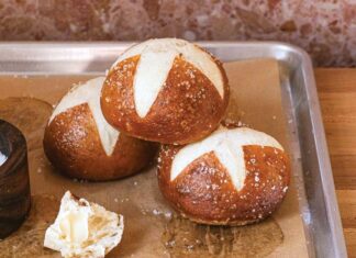 Edd Kimber’s Small-Batch Pretzel Buns Pretzel Buns
