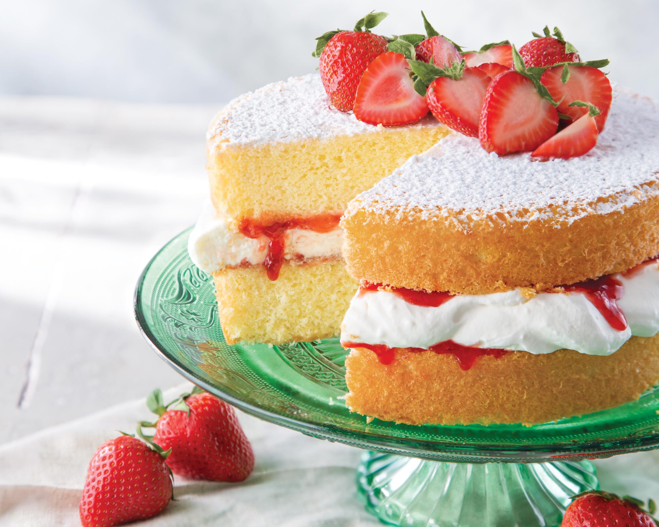 Strawberry-Jam-Sponge-939JB - Bake from Scratch Strawberry Shortcake Baking School