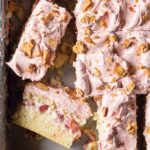 Strawberry-Almond Custard Cake