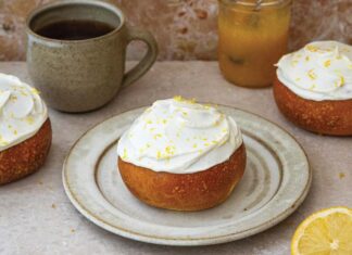 Edd Kimber’s Stuffed Lemon Brioche Buns Stuffed Lemon Brioche Buns