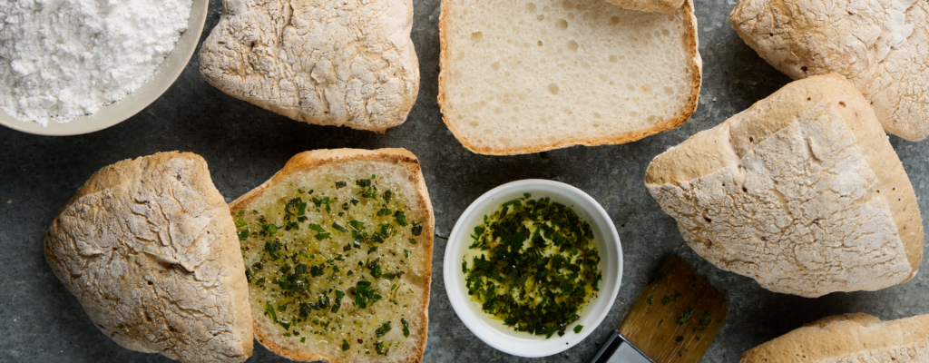 Gluten-Free Ciabatta Rolls