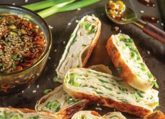 9-Layer Chinese Scallion Pancakes 9-Layer Chinese Scallion Pancakes