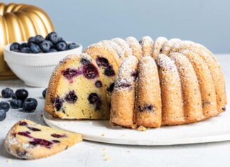 Blueberry Pound Cake Blueberry Pound Cake