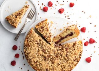 Raspberry Streusel Cake Raspberry Streusel Cake