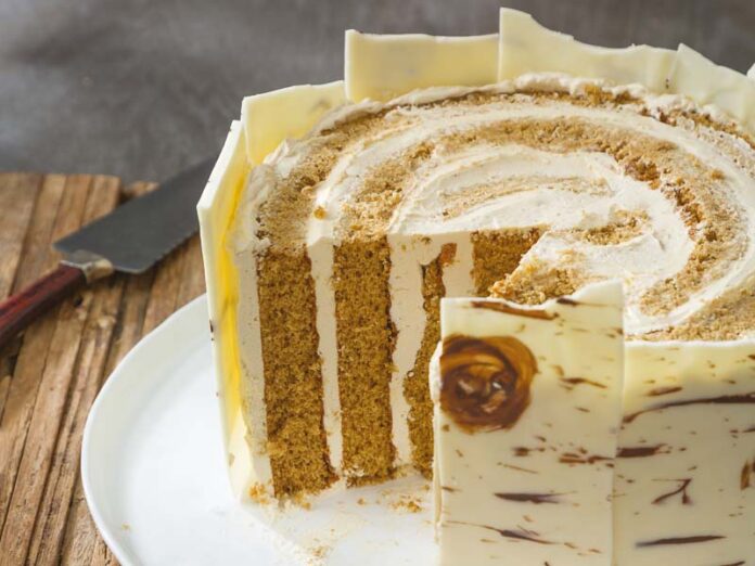 Gingerbread Buche de Noel