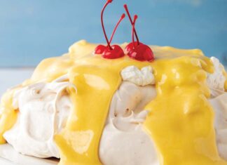 Piña Colada Pavlova Pina Colada Pavlova