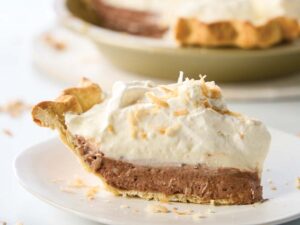 Coconut Pie116JBWeb - Bake from Scratch Chocolate Coconut Cream Pie