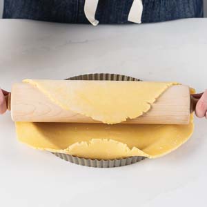 Sablee3614SWSSquares - Bake from Scratch Rolling dough in pie dish