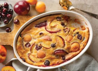Stone Fruit Clafoutis Stone Fruit Clafoutis