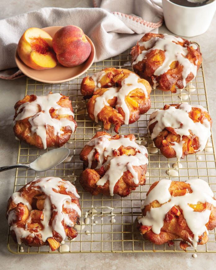 Peaches-and-Cream Fritters