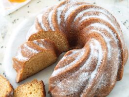 Honey-Lavender Bundt Cake Honey-Lavender Bundt Cake