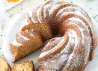 Honey-Lavender Bundt Cake Honey-Lavender Bundt Cake