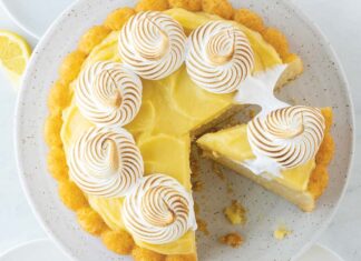 Lemon Meringue Cake Lemon Meringue Cake