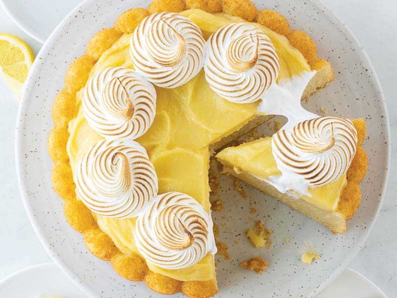Lemon Meringue Cake