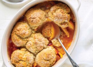 Nectarine Cobbler Nectarine Cobbler