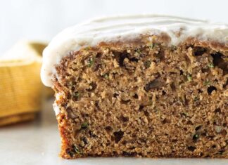 Chai-Zucchini Loaf Cakes with Cinnamon Glaze Chai-Zucchini Loaf Cakes with Cinnamon Glaze