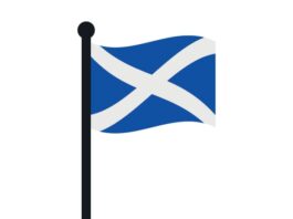 Scottish Dictionary Scotland Flag