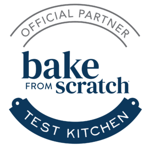 Bake from Scratch Official Test Kitchen Partner Logo Blue