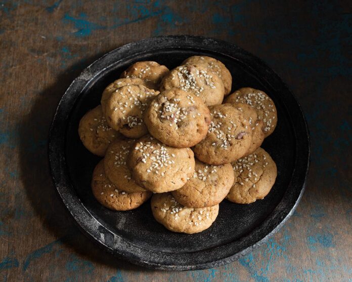 Baked-Magazione-DECEMBER-20162516 Tahini & Milk Chocolate Chip Cookies
