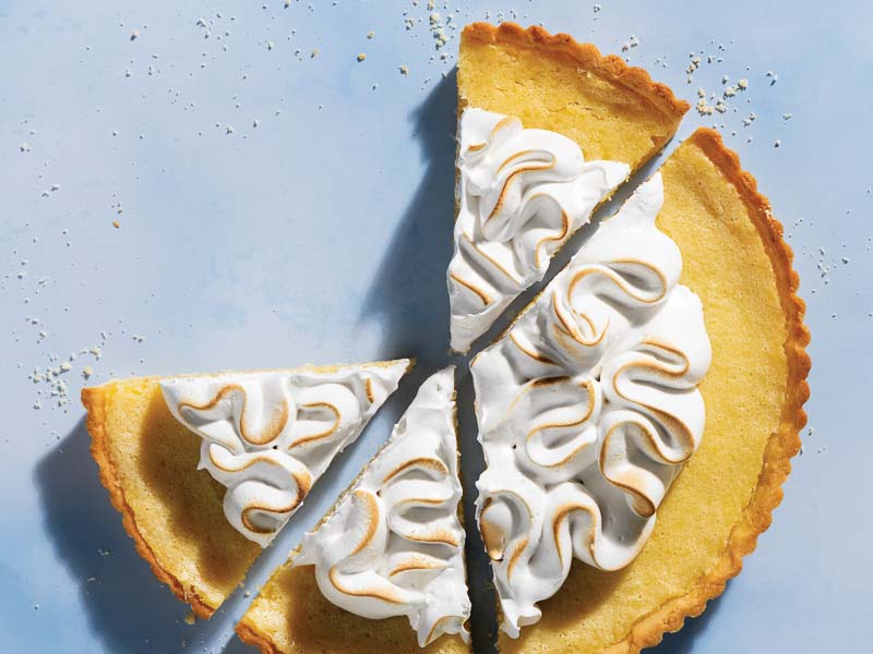 blender Lemon Meringue Tart