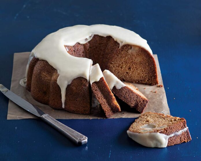 Pear-Rosemary Bundt Cake