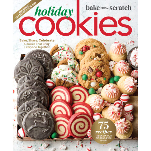 Holiday cookie cover page