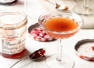 End of the Jam Jar Martini End of the Jam Jar Martini