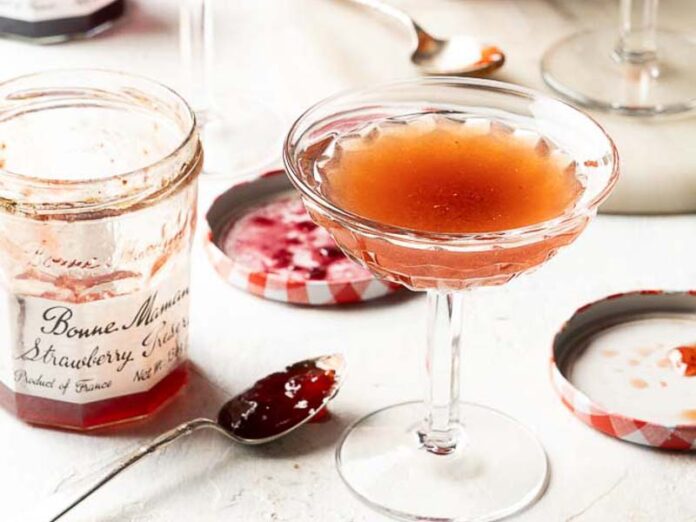 End of the Jam Jar Martini