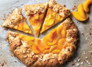 Peach Frangipane Galette Peach Frangipane Galette