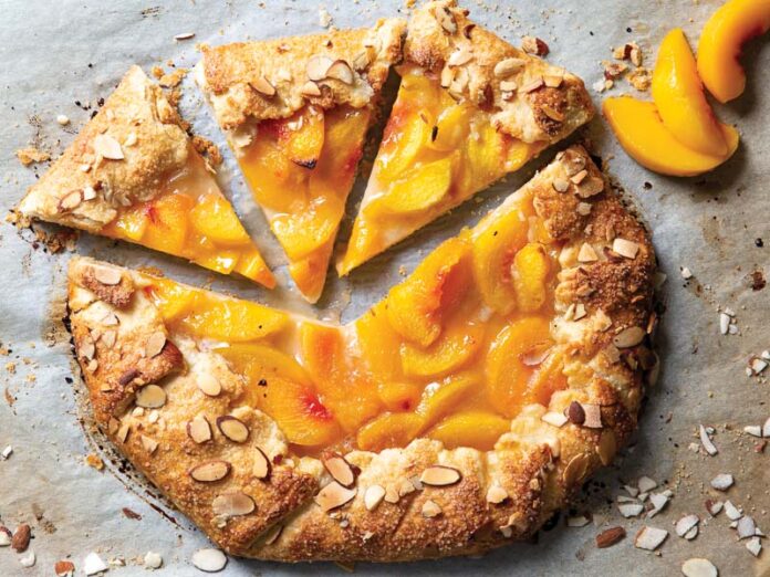 Peach Frangipane Galette