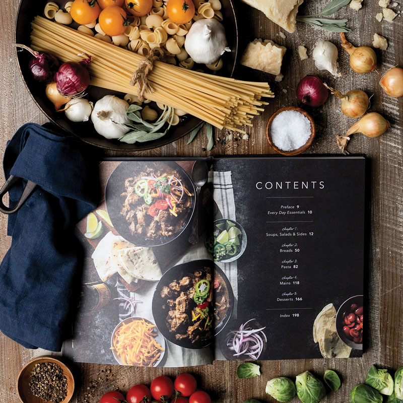 One Pan Delicious Table of Contens