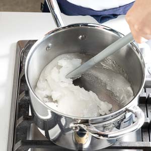 Boiling sugar
