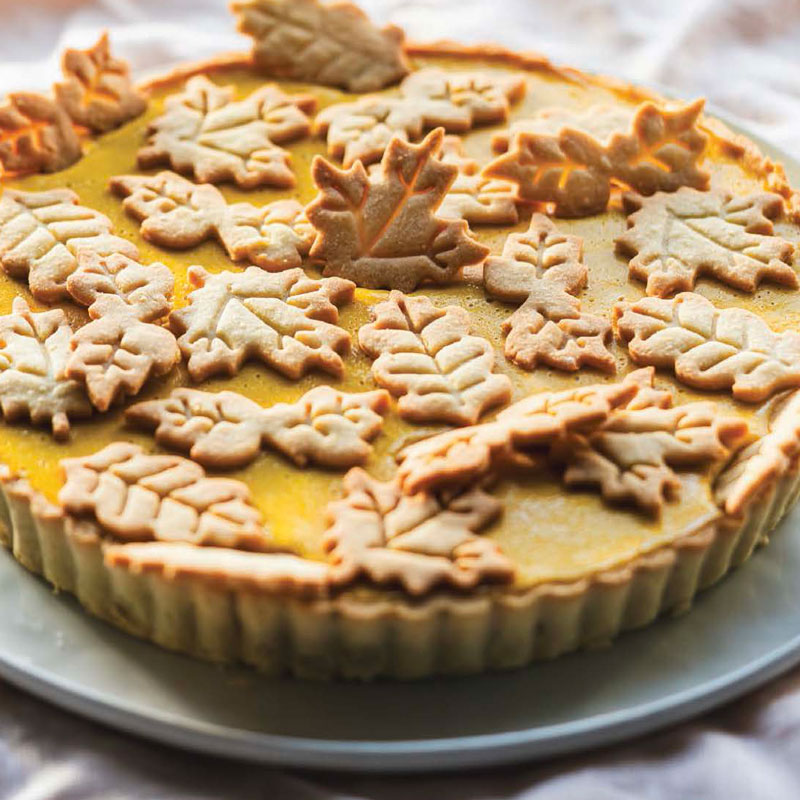 Pumpkin Mandarin Tart