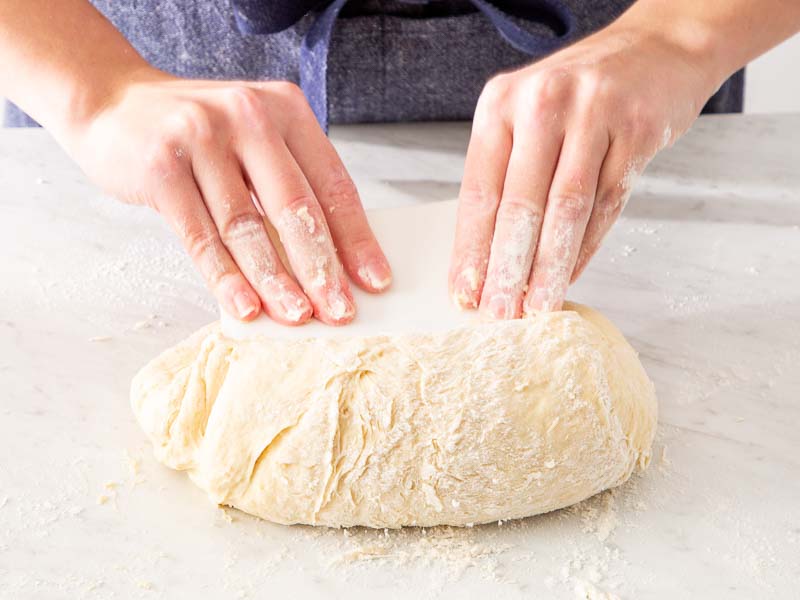 Kneading dough