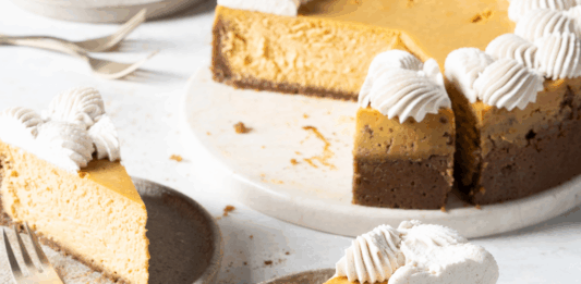 Pumpkin Pie Cheesecake