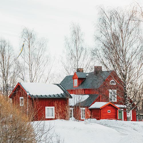 Red Baking Cottage