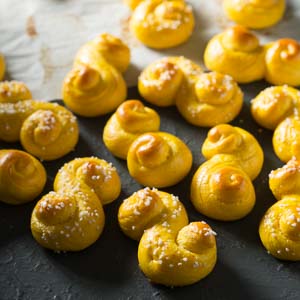 StLucia228WDSquares - Bake from Scratch St. Lucia Buns