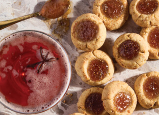 Fig, Walnut, and Blue Cheese Thumbprints Fig, Walnut, and Blue Cheese Thumbprints