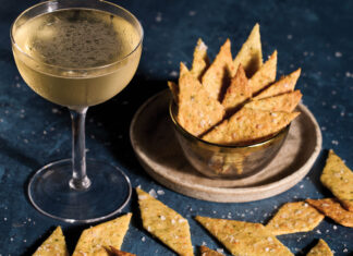 Herbed Pine Nut Crackers Herbed Pine Nut Crackers