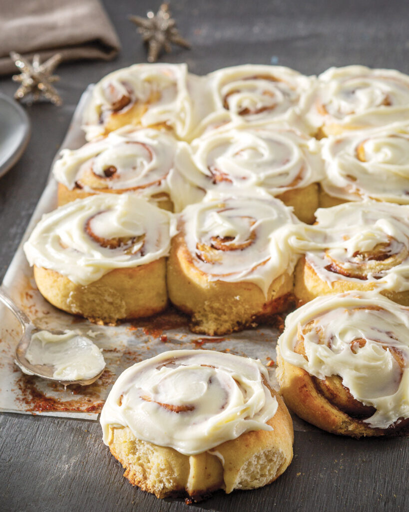 Eggnog Sweet Rolls